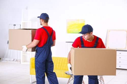 Residents preparing bulky items for council collection in Cheshunt