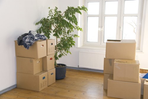 Residents preparing large items for council pickup